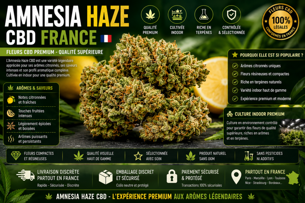 Amnesia Haze CBD France