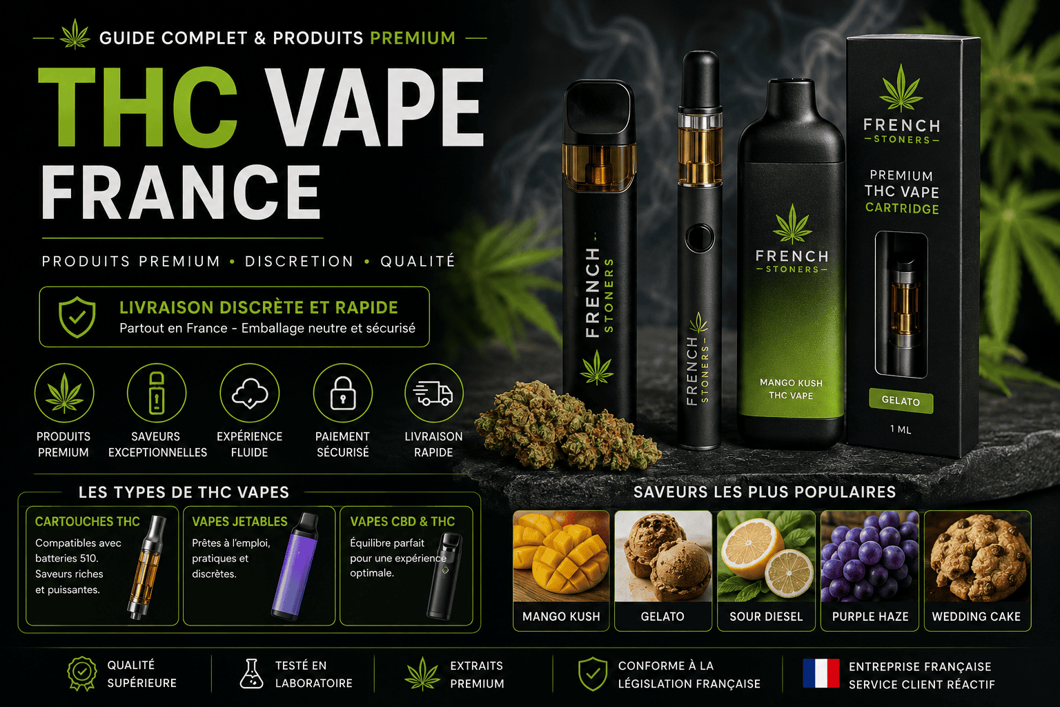 THC Vape France Guide Complet et Produits Premium